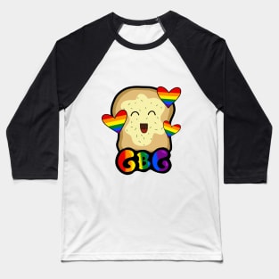 Garlic Bread Gang Gay Pride Baseball T-Shirt